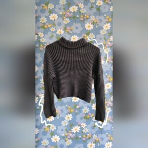ZARA KNIT SWEATER WITH ZIPPERS